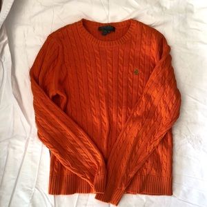 Orange 🍊 Ralph Lauren Sweater